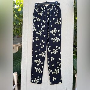 A.L.C. silk floral lounge pants